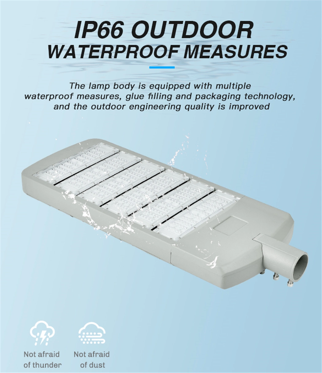 Module European Style Driverless Cover Openable 80W 50W 100W Watts LED Street Light