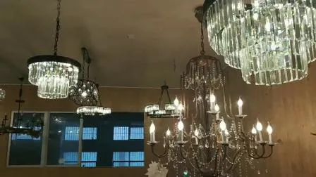 La decoración del hogar interior de la lámpara colgante de araña de techo moderno LED (WH-AP-46)