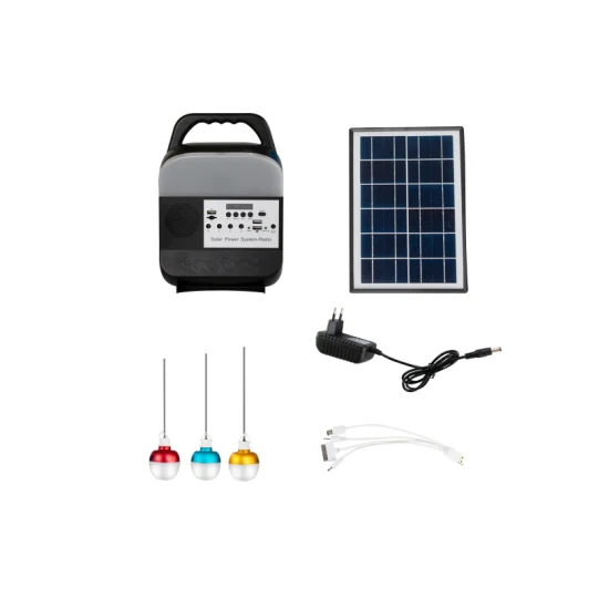 Luz solar para exteriores Luz LED portátil multifunción para acampar al aire libre Sistema de carga solar Luz de emergencia