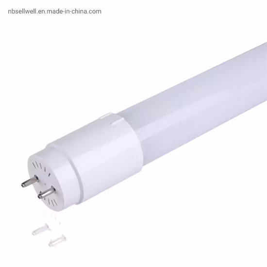 Aluminio + PC CE RoHS 9W T8 LED Tubo 9W2FT Tubo de luz LED