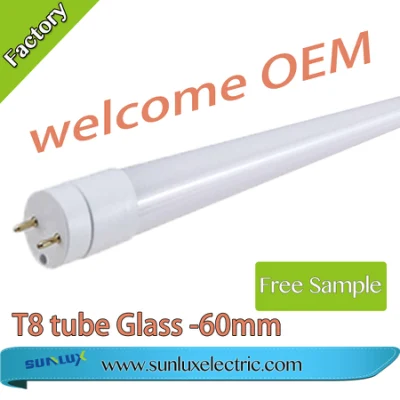 Lámpara LED fluorescente T8 Tube Lighting 9W 60mm 850lm