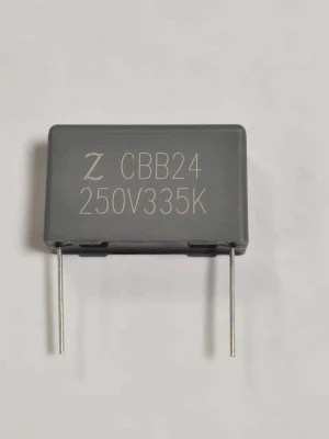  Condensador electrónico de consumo 3.3UF 250V Baja pérdida, alta a.  Voltaje C, alta frecuencia para balasto E-HID Cbb24