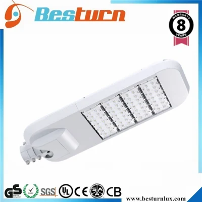 160W LED de calle y luz de estacionamiento 80-100W HID Reemplazo con carcasa blanca